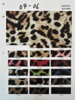 Cuir synthétique PU gaufré à motif animal, résistant à l'usure et aux rayures, 0,7-1,0 mm, pour sacs, boîtes cadeaux, chaussures