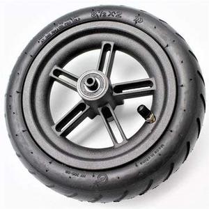 Pneu et <span class=keywords><strong>roue</strong></span> gonflables durables de 1/2 pouces pour <span class=keywords><strong>Xiaomi</strong></span> M365, pièces pour Scooter électrique, avec moyeu de 8 8.5 - Product Image 1