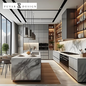 Diseño Modular <span class=keywords><strong>de</strong></span> <span class=keywords><strong>Cocina</strong></span> Personalizado para Toda la Casa, Solución Integral <span class=keywords><strong>de</strong></span> Gabinetes <span class=keywords><strong>de</strong></span> <span class=keywords><strong>Cocina</strong></span> <span class=keywords><strong>de</strong></span> Madera Contrachapada - Product Image 3