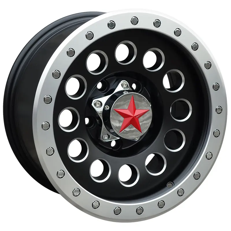 F605332 16 inch 8.0j ET0 -10 6X139.7 110.5 matte bronze black high quality alloy wheels modified new design models for off-road