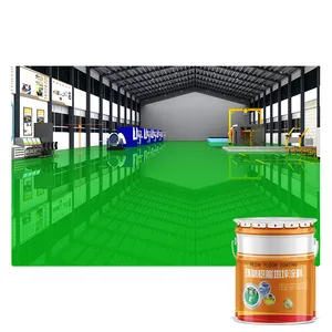 Pintura de piso de resina epóxi Heavy Duty Piso Epóxi Solvente Primer Anticorrosivo Revestimento Spray Ténis Tinta