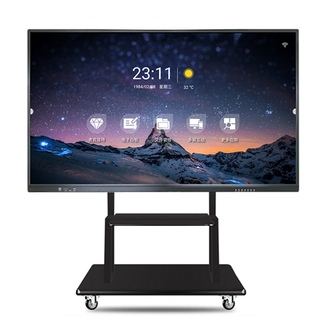 86 Inch Multi Touch Screen All in One Pc Interactive Flat Panel for Education Android USB OEM Status School Series