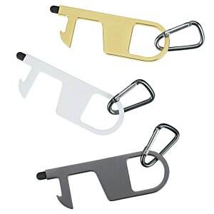 แท็กที่กําหนดเองพร้อมที่เปิดประตูแบบสัมผัสพร้อมแท็กพวงกุญแจคาราบิเนอร์แท็กพวงกุญแจ - Product Image 4