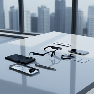 Gafas Inteligentes Resistentes al Sudor con Transmisión WIFI, Traducción de Idiomas, IA, Reproducción de Música, Diseño Italiano, Gafas para Mujer - Product Image 1