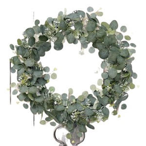 Guirnalda <span class=keywords><strong>de</strong></span> <span class=keywords><strong>Eucalipto</strong></span> Artificial <span class=keywords><strong>de</strong></span> Plástico <span class=keywords><strong>de</strong></span> 180 cm, Hojas <span class=keywords><strong>de</strong></span> <span class=keywords><strong>Eucalipto</strong></span> Faux Silver Dollar, <span class=keywords><strong>Semillas</strong></span> <span class=keywords><strong>de</strong></span> Enredadera, para Uso en Interiores, Fondo <span class=keywords><strong>de</strong></span> Mesa para Bodas - Product Image 6