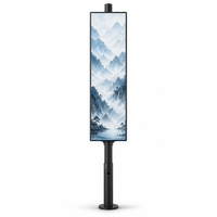 Écran LED intelligent pour poteau extérieur P3.91, étanche, haute luminosité, affichage LED couleur intégrale IP65 pour la publicité de rue