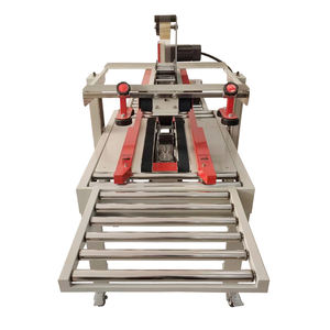 Boîte de boîtier aléatoire semi-automatique Mini boîte de carton dossier fond uniquement scellant Machine de scellage W ,Carton Tappi, avec fermeture supérieure f - Product Image 2