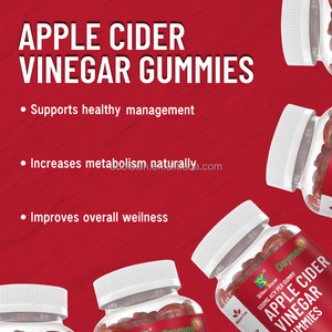 Gummies di aceto di sidro di mele per adulti integratori dimagranti vitamine pillole bruciagranti dimagranti corpo morbido caramella ACV mela - Product Image 4