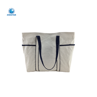 Sac fourre-tout en toile personnalisable, écologique, pliable, grande capacité, unisexe, solide, durable, pour le shopping, la gym, la plage, les voyages