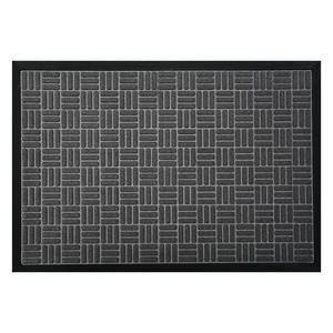Tapis d'entrée en polypropylène gaufré 3D, caoutchouc antidérapant, résistant à la saleté, tapis d'entrée extérieur pour l'entrée de la maison - Product Image 1