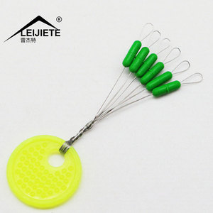 Rouge mousse souple 12mm ligne mouche flotteur vert Quickchange gros attirail Bobber caoutchouc bouchon espace haricot perles pour la pêche - Product Image 3