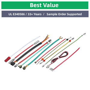 Terminal de Garfo para Chicote de Fios de Secador 2.5mm Cobre Puro 600V Classificado para Crimpagem Automática em Aplicações Eletrônicas Amostra Grátis Oferecida - Product Image 1
