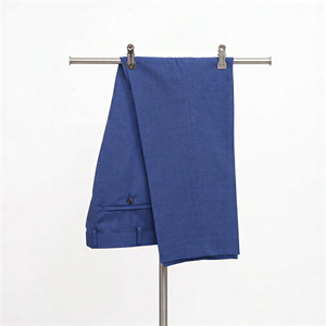 Traje de Negocios para Hombre, Corte Slim, Transpirable, Resistente al Viento, Antiarrugas, de Poliéster, Viscosa y Elastano - Product Image 6