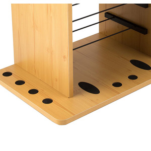 <span class=keywords><strong>Support</strong></span> de canne à pêche en <span class=keywords><strong>bois</strong></span> à montage mural pour l'organisation - Product Image 2