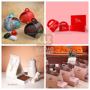 Caja de comida para llevar con estampado personalizado de tarta de huevo y donut, embalaje desechable con ventana, opciones de laminación brillante y mate - Product Image 6