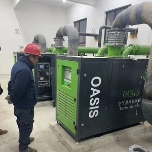 Suspensi udara Motor Blower Turbo sentrifugal, perawatan Air tawar 380V kebisingan rendah 20000-65000 R/m 30% hemat energi - Product Image 1