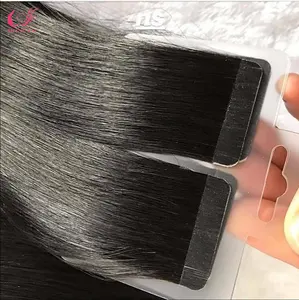 Balayage Kleur 100% Human Double Drawn Hair Extensions Onzichtbare Injectie Tape Voor Vrouw