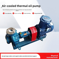 Pompa Sirkulasi Transfer Panas Oli Bertekanan Tinggi 450C RY, Pompa Booster Industri Berpendingin Udara, Motor Anti Ledakan OEM, Berbahan Besi