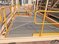 Balustrades peintes mains courantes rampe de tuyauterie pour plates-formes industrielles