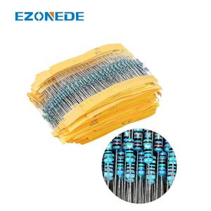 100 pièces 1/4W 5.6R-120K <span class=keywords><strong>Ohm</strong></span> 1% résistance de résistance à film métallique - Product Image 2