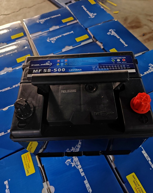 New PALMA 58-500 12V 48Ah/50Ah Hybrid Car Battery China Manufacturer Wholesale Auto Parts