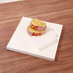 Papier ciré alimentaire en gros, résistant à l'huile, avec logo personnalisé imprimé, feuilles de papier ciré anti-graisse pour emballage alimentaire - Product Image 6