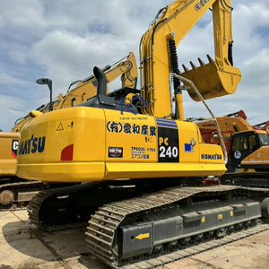 รถขุดตีนตะขาบขนาดกลางมือสอง โคมัตสึ PC240 น้ำหนัก 25 ตัน รุ่นปี 2024 พร้อมมอเตอร์  สภาพดีเยี่ยม ผลิตในญี่ปุ่น รับประกันหลังการขาย 1 ปี - Product Image 1