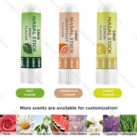 Anthrive Pure Essential Oils Nasal Inhaler Stick Cool Refreshing Enhancing Focus Boost Breathe Better Menthol Inhaler Nasal Stick