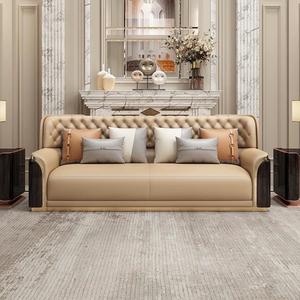 <span class=keywords><strong>Moderno</strong></span> lussuoso soggiorno mobili a due posti tre posti quattro posti divano in pelle set <span class=keywords><strong>completo</strong></span> mobili da soggiorno - Product Image 5