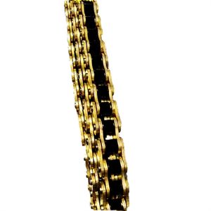 Venta caliente nuevo <span class=keywords><strong>DID</strong></span> y piñón cadenas doradas Piezas de motocicleta - Product Image 4