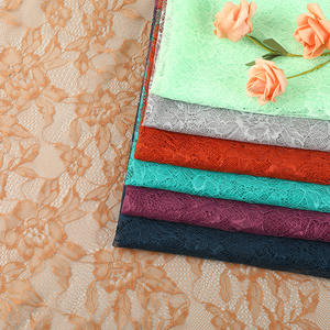 المصنع ينتج نوعًا جديدًا من قماش الدانتيل للمنسوجات المنزلية وحفلات الزفاف، قماش دانتيل سادة الأكثر مبيعًا - Product Image 2