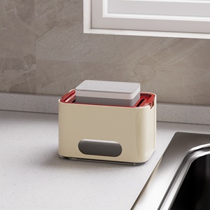 Dispensador de jabón de mano negro Manual personalizado de 500ml, bomba de plástico moderna para cocina, <span class=keywords><strong>hotel</strong></span>, uso público y baño - Product Image 3
