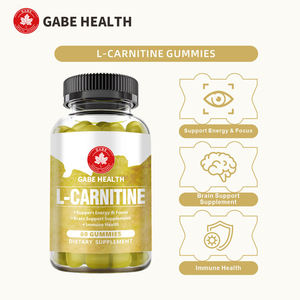 Vegan Pectin Zero Sugar L-Carnitine Chewy Gummies Enhance Exercise Stamina Alleviate <b>Post</b>-Training Fatigue for Active Adults - Product Image 3