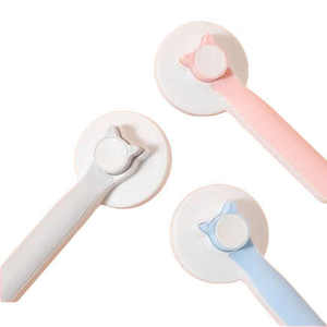 Blue Pink Grey 3 Color Stainless Steel Safe Portable Pet Grooming <strong>Slicker</strong> <strong>Brush</strong> for Cats Dogs with Self Cleaning Deshedding - Product Image 4