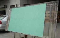 Panneau décoratif intérieur imperméable et ignifuge, sur mesure, doré, design graphique artistique moderne pour l'ensembles commercial et de divertissement
