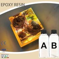 Résine Époxy AB Transparente Qualité Usine pour Construction, Coulage de Tables Flottantes, Fabrication Artisanale de Porte-clés et Pendentifs, Bricolage DIY, Vente en Gros