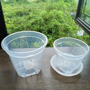 Bán Buôn Rõ Ràng Nhựa Chậu Hoa Và Giỏ Với Lỗ Trong Suốt Trồng Cho Nhà Và Vườn Sử Dụng - Product Image 6