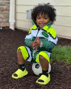 사용자 정의 로고 소년 재킷 운동복 지퍼 까마귀와 바지 겨울 의류 의상 캐주얼 투피스 키즈 운동복 세트 - Product Image 2