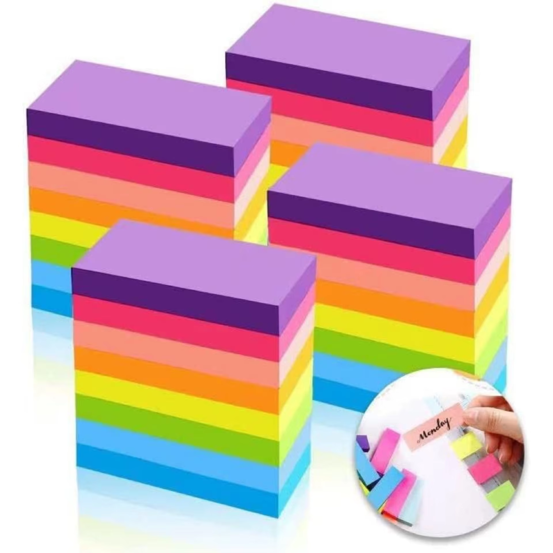 Bloc de notas rectangular de 8*30 hojas