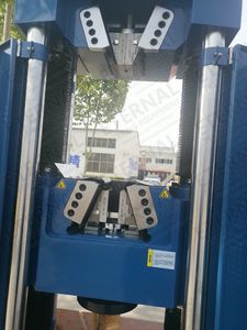 معدات اختبار قوة ضمان لمدة سنة واحدة عالية الجودة BTU محوسبة 600KN اختبار الشد البلاستيكية - Product Image 5