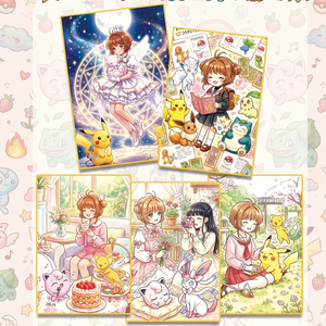 โปเกมอน เซเลอร์มูน เอวานเกลียน อนิเมะ อะคริลิค อาร์ตบอร์ด 100 ชิ้น กล่องสุ่มลึกลับ ภาพพิมพ์จิเคล่ การ์ดสะสม เกมบนโต๊ะ ของขวัญ - Product Image 6