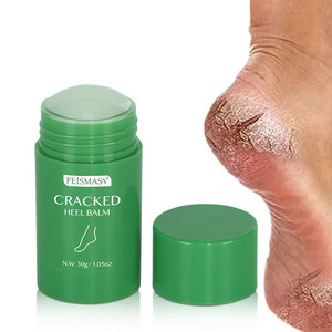 Chaussettes et masque pour pédicure, baume pour talons fendillés, collagène, acide hyaluronique, crème exfoliante pour le soin de la peau - Product Image 1