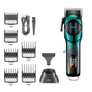 <span class=keywords><strong>VGR</strong></span> 002 เครื่องตัดผมไฟฟ้าแบบชาร์จได้ระดับมืออาชีพ <span class=keywords><strong>VGR</strong></span> 166 ปั<span class=keywords><strong>ต</strong></span><span class=keywords><strong>ต</strong></span>าเลี่ยนไร้สายพร้อมอุปกรณ์จัดแต่งทรงผมแบบปรับใบมีดได้ - Product Image 5