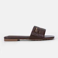 Fournisseur de chaussures de marque Chrisbella, sandales d'été personnalisées, pantoufles pour femmes, chaussures tendance pour femmes, sandales plates pour femmes