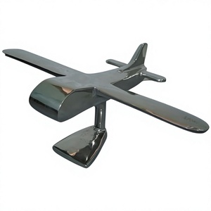 Décor à la maison modèle d'avion en métal Style normal alliage moulé sous pression métal aluminium avion modèles d'avion personnalisés Logo personnalisé - Product Image 1
