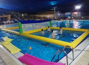 <span class=keywords><strong>Filet</strong></span> de <span class=keywords><strong>volley</strong></span>-<span class=keywords><strong>ball</strong></span> de plage gonflable de 33 pieds - Product Image 4