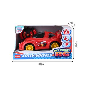 Jolly Wheels <span class=keywords><strong>Mi</strong></span> Primer Auto <span class=keywords><strong>de</strong></span> Carreras <span class=keywords><strong>de</strong></span> Control Remoto <span class=keywords><strong>de</strong></span> Dibujos Animados <span class=keywords><strong>de</strong></span> 28 cm y 2.<span class=keywords><strong>4</strong></span> G con Luces y Sonidos para Bebés y Niños Pequeños, Primer Juguete <span class=keywords><strong>de</strong></span> Vehículo - Product Image 6