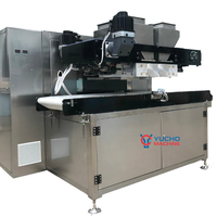 Machine de dépose de chocolat entièrement automatique YUCHO à servomoteur industriel pour chocolats solides et fourrés