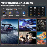 L X3 Plus Game Stick 4K HD Dual TV System Retro Video Gaming Console Portable Game TV Stick 64GB 30000 Jeux rétro pour PSP