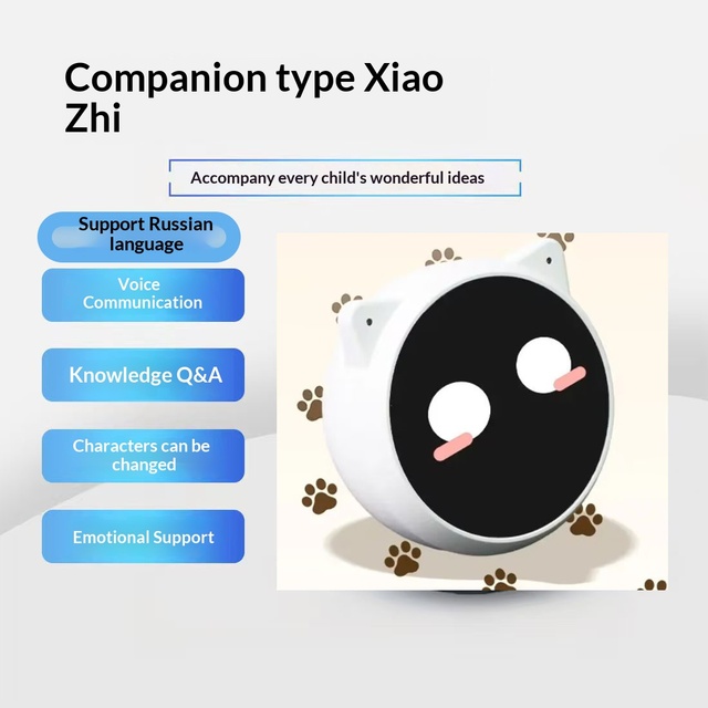 The Fifth Generation AI Xiaozhi Robot AI Children's Question and Answer AI Toy Intelligent Conversation Companion Robot